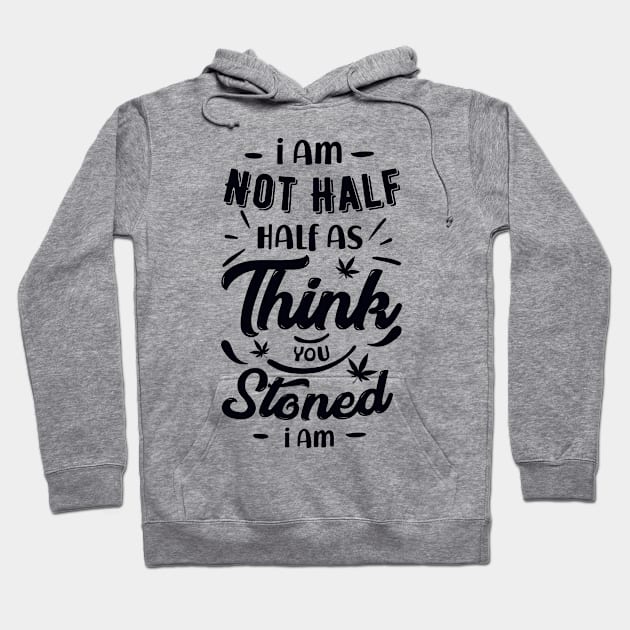 funny weed design Hoodie by thunderbudstyle